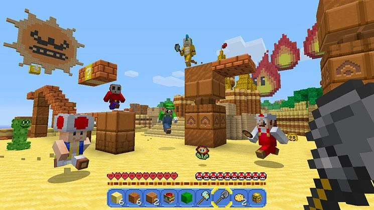 Žaidimų konsolė „Nintendo Switch“ „Minecraft“ leidimas