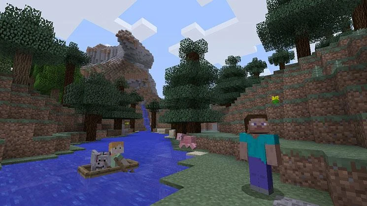 Žaidimų konsolė „Nintendo Switch“ „Minecraft“ leidimas