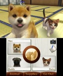 „Nintendogs and Cats 3D“: žaislinis pudelis (pasirinktas) – „Nintendo 3DS“