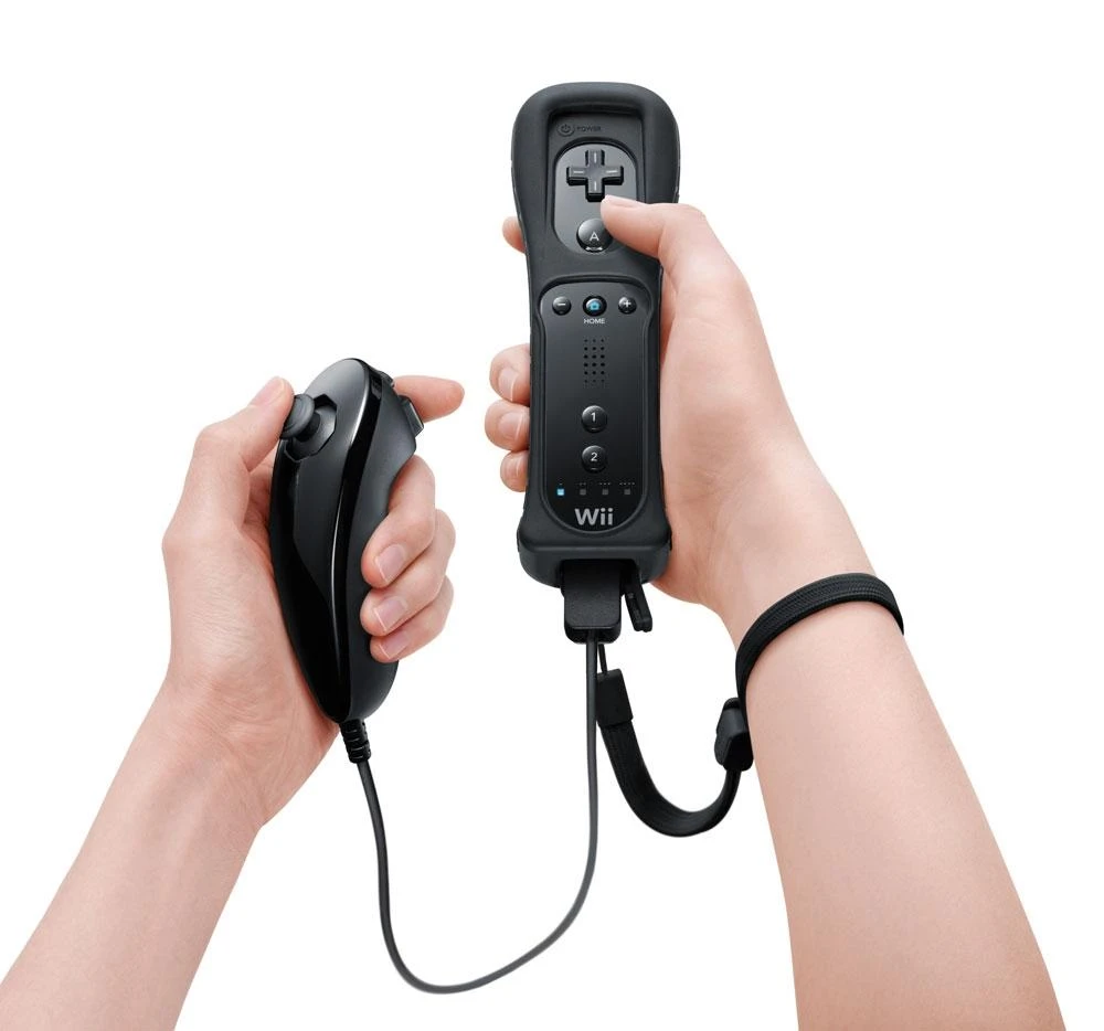 Nunchuck Nunchakas juodas (Nintendo)