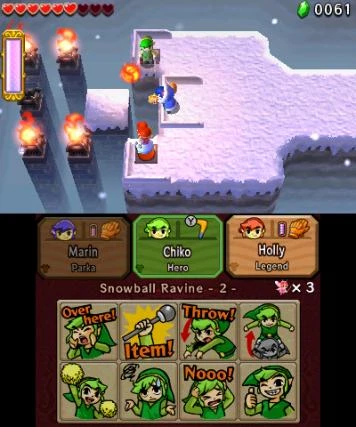 „The Legend of Zelda: Tri Force Heroes“ – „Nintendo 3DS“