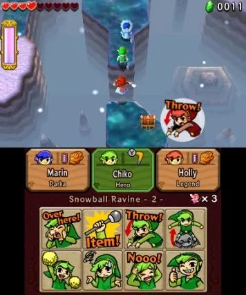 „The Legend of Zelda: Tri Force Heroes“ – „Nintendo 3DS“