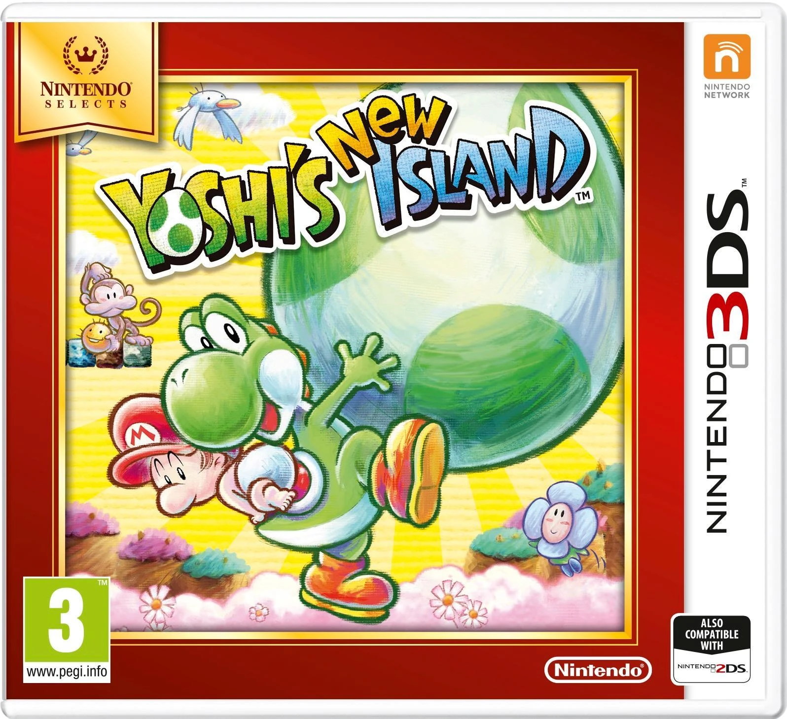 Yoshi's New Island (pasirinkta) – Nintendo 3DS