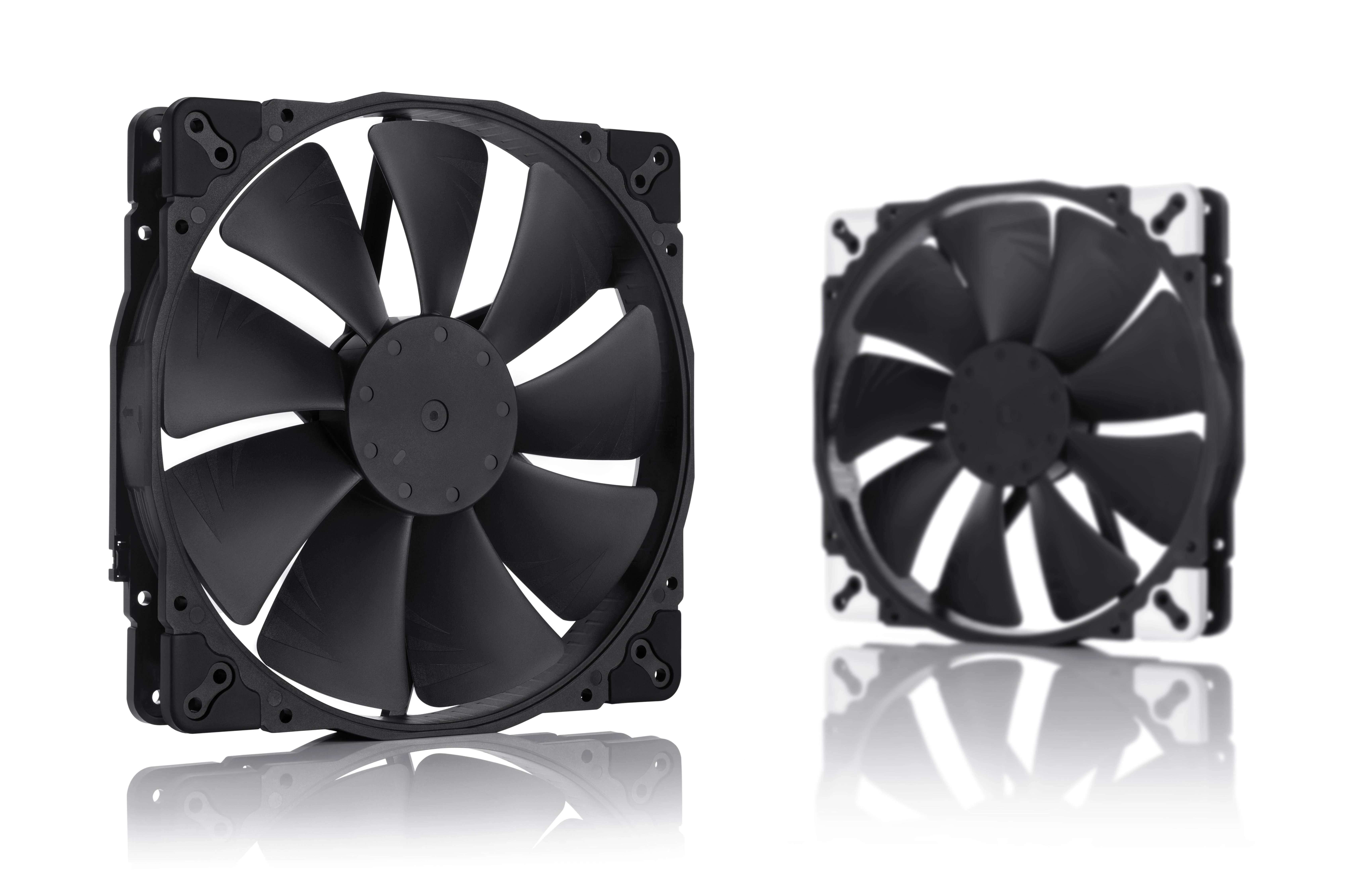 Noctua NF-A20 PWM CH.BK.S computer cooling system Kompiuterio dėklas Fan 20 cm Juodas