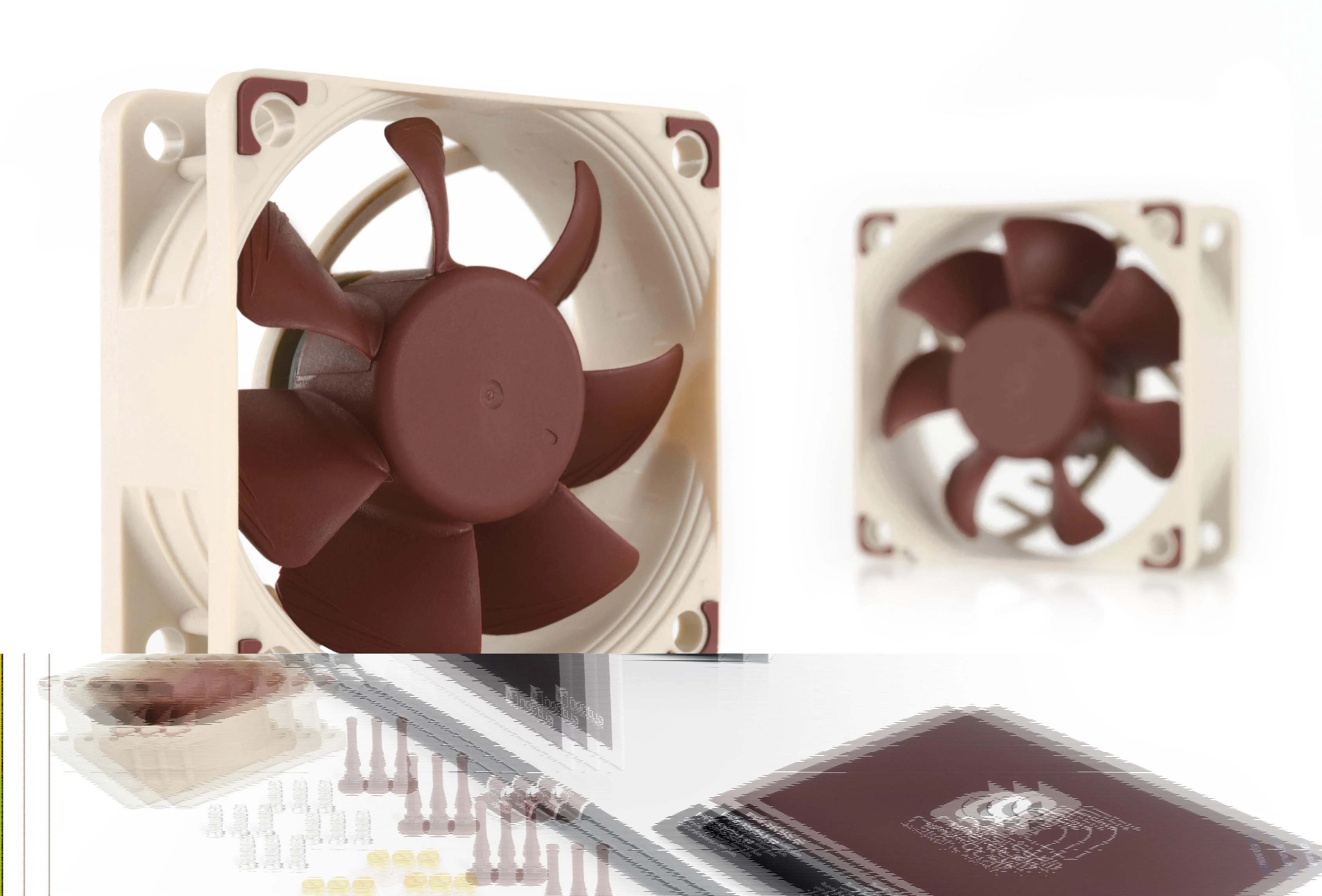 Kompiuterio Korpuso Ventiliatorius - Noctua NF-A6x25 5V PWM Rusvai Geltonas