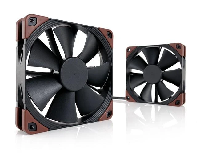 Noctua NF-F12 industrialPPC-2000 PWM Kompiuterio dėklas Fan 12 cm Juodas, Brown