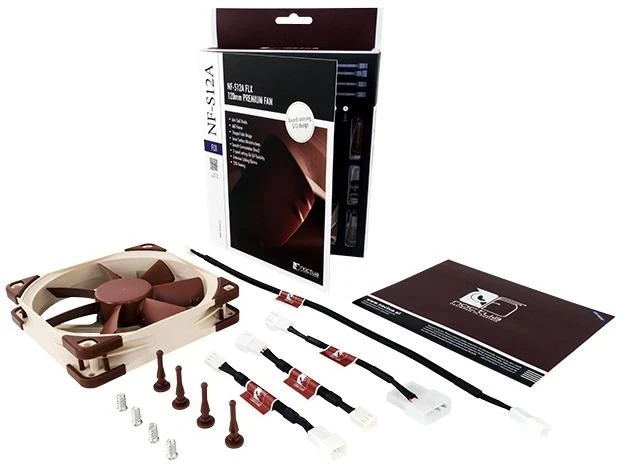 Noctua NF-S12A FLX aušintuvo pilnas komplektas