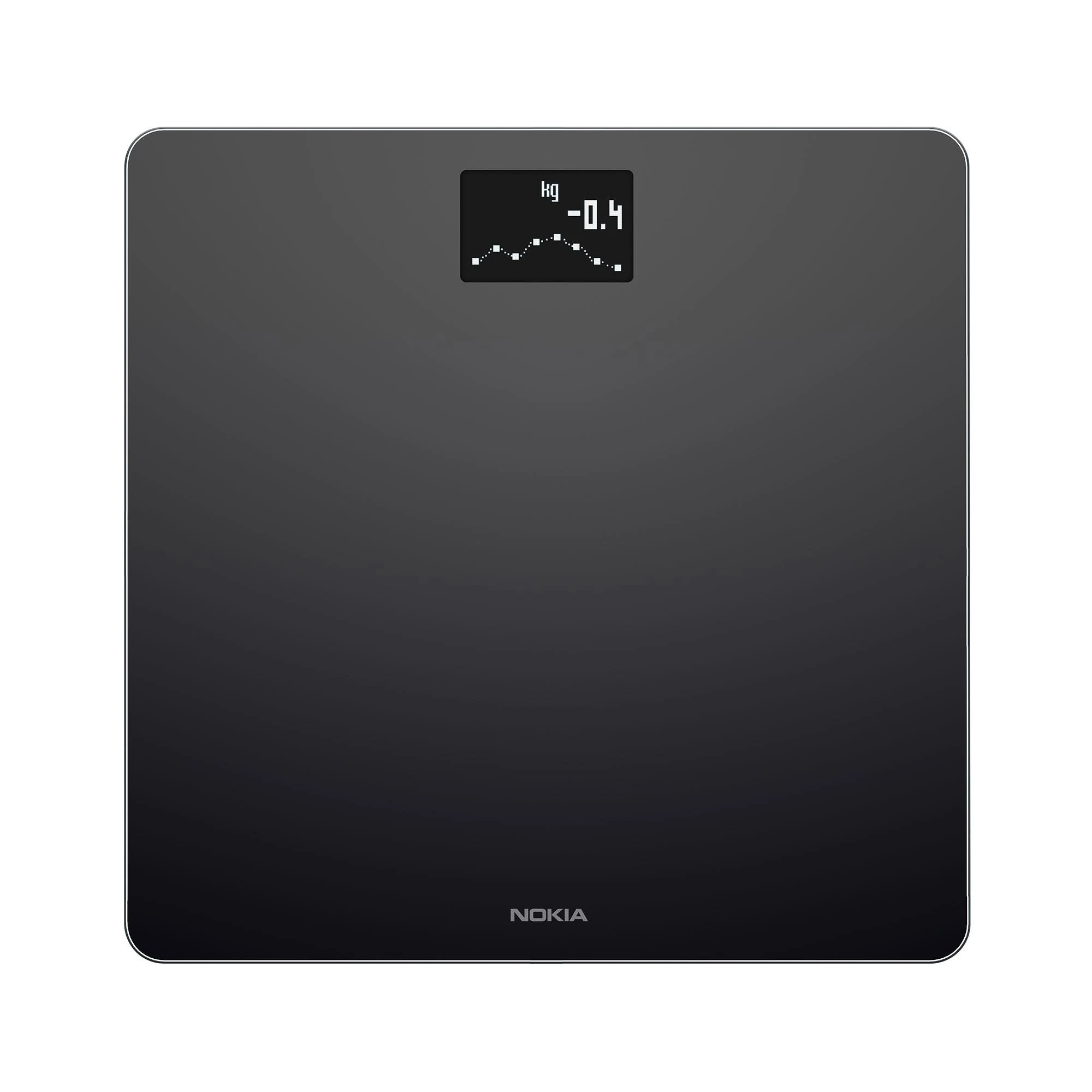 Withings Body išmaniosios svarstyklės, juodos spalvos (WBS06-Black-All-Inter)