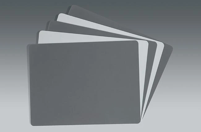 Novoflex Check Card ZEBRA pilka / balta 15 x 20 cm