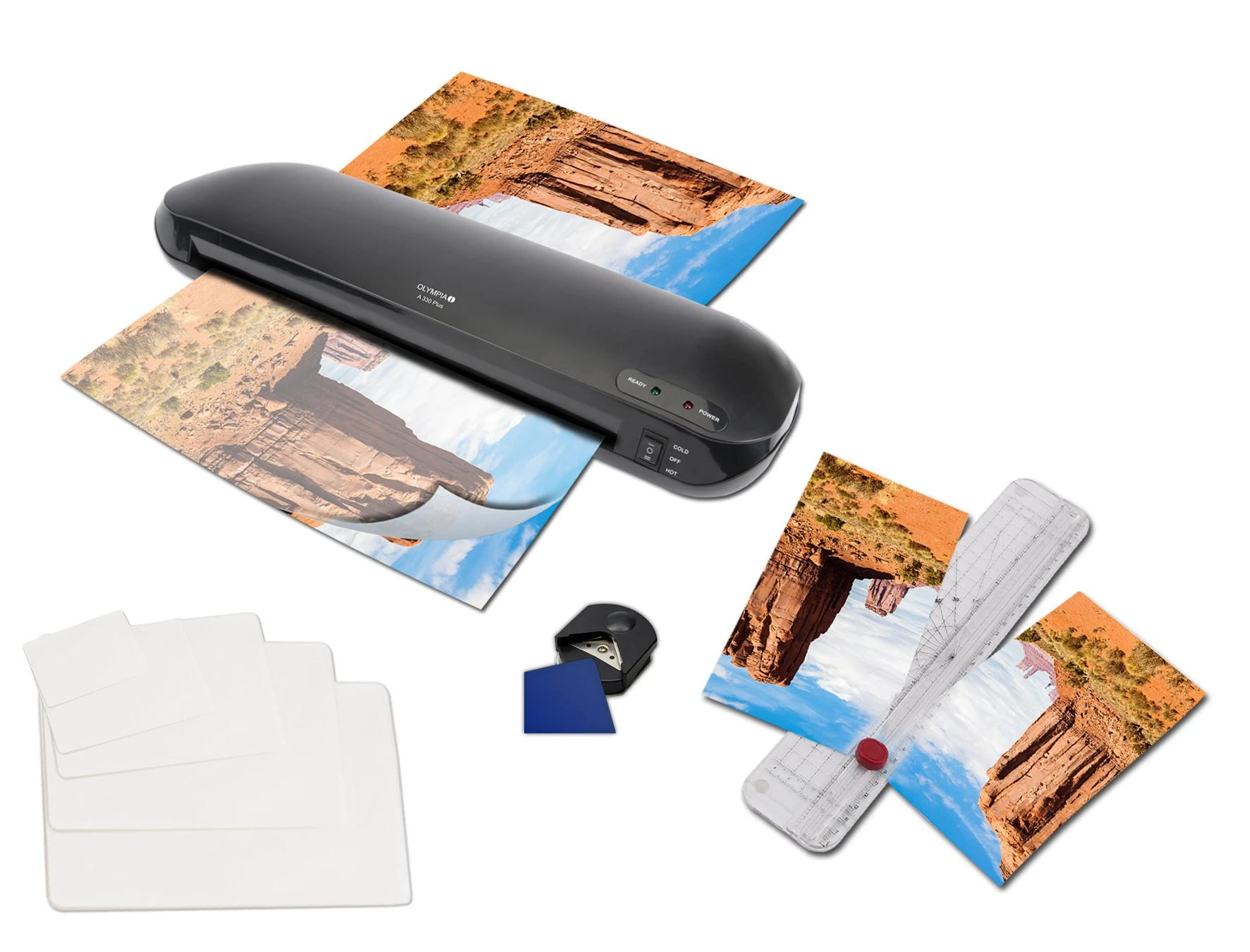 Olympia DIN A3 4in1 A330 Plus laminavimo rinkinys