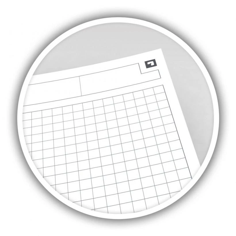 Sąsiuvinis Oxford Meetingbook, B5, 80 lapų, langeliais, su spirale, su perforacija, juodos spalvos