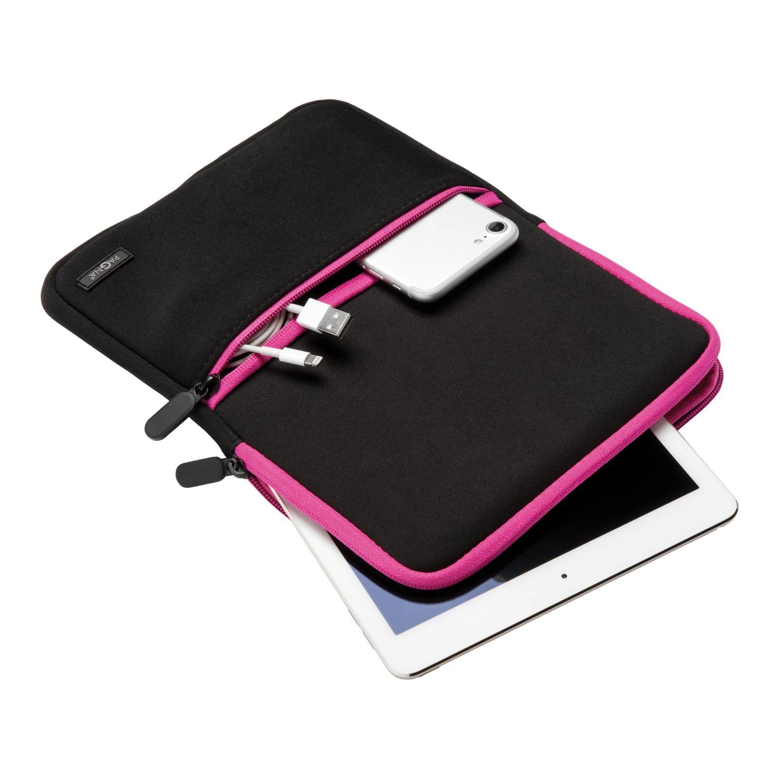 Pagna Planšetinio kompiuterio dėklas Walk WALK Tabletcase Go tamsiai rožinis bis 10 col.