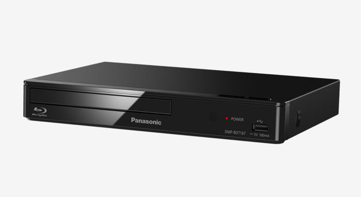 Vaizdo grotuvas „Panasonic Blu-ray“ diskų grotuvas DMP-BDT167EG, Xvid, MKV, MP4, FLAC, MP3, AAC, ALAC, DSD, „Wi-Fi“, USB jungtis