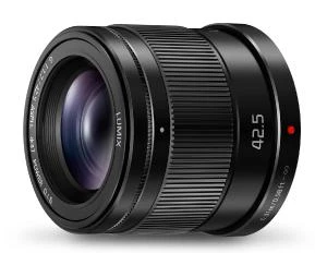 „Panasonic Lumix 42,5 mm f/1.7 G“ galinis OIS objektyvas
