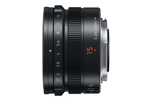 Objektyvas Panasonic Lumix 15mm F/1.7 Leica DG Summilux (Sidabrinis)