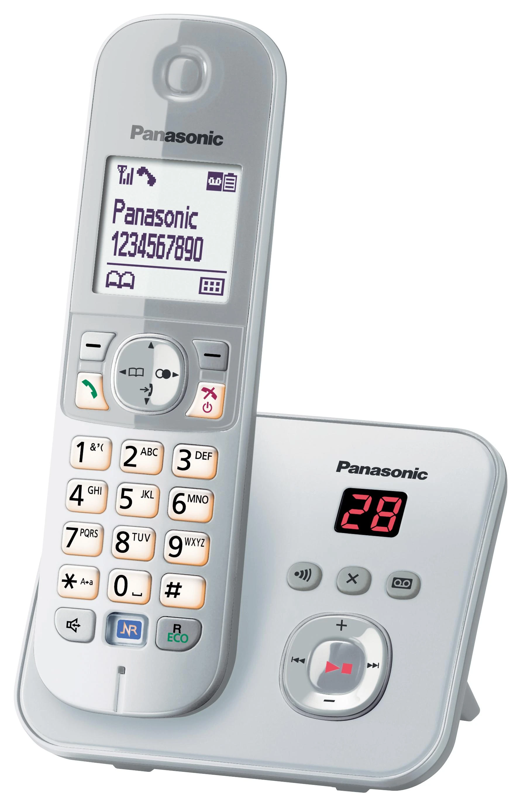 Panasonic KX-TG6821GS perlinis sidabras