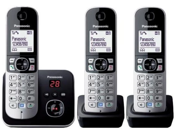 Panasonic KX-TG6823GB juoda