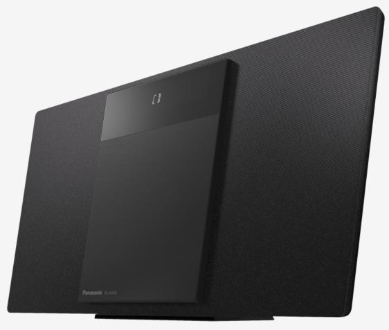 Muzikinis centras Panasonic Compact Stereo System SC-HC410EG-K Juodas, Bluetooth, Belaidė jungtis