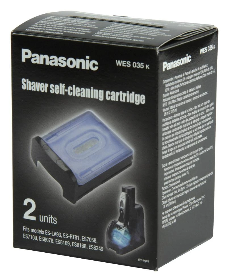 Panasonic WES 035K valymo kasečių pakuotė