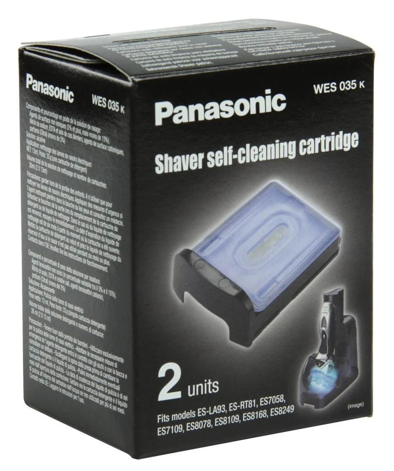 Panasonic WES 035K valymo kasetės pakuotė