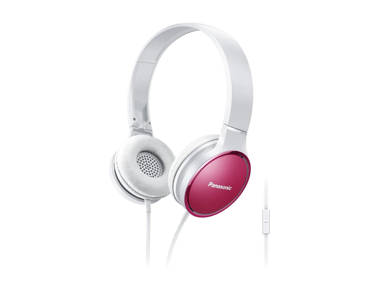 Stereofoninės ausinės Panasonic RP-HF300M su mikrofonu Rožinės
