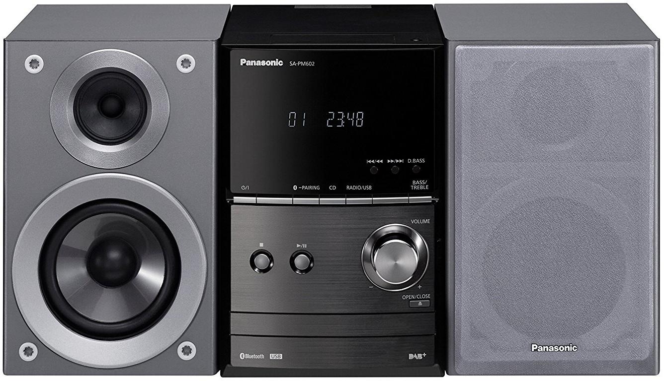 Muzikinis centras Panasonic stereo mikrosistema su Bluetooth SCPM602EG