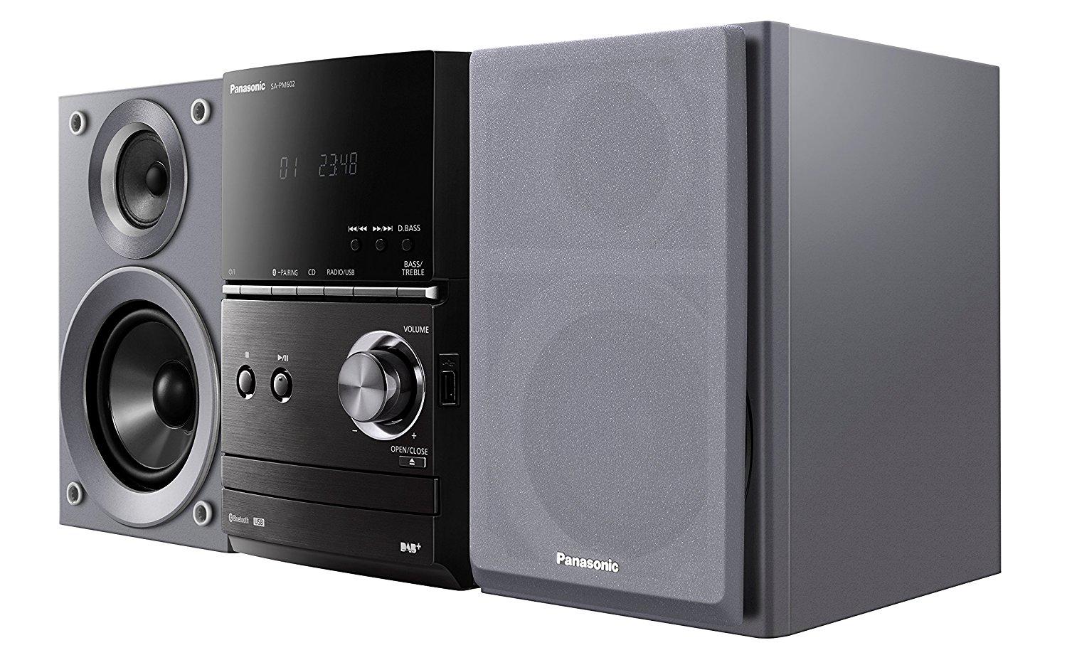 Muzikinis centras Panasonic stereo mikrosistema su Bluetooth SCPM602EG