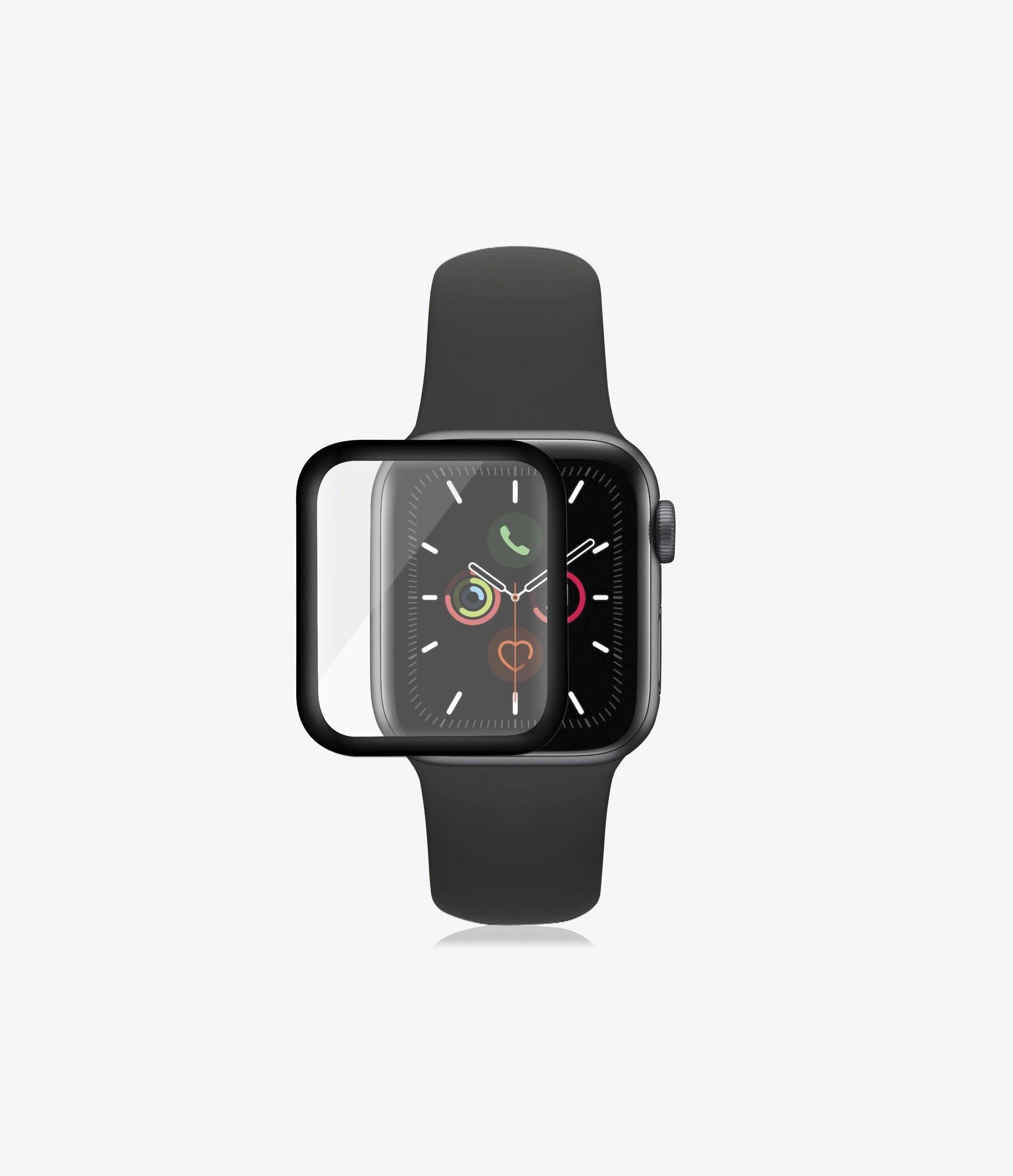 Apsauginis ekrano dėklas Apple Watch 4/5, Juodos spalvos, 44mm