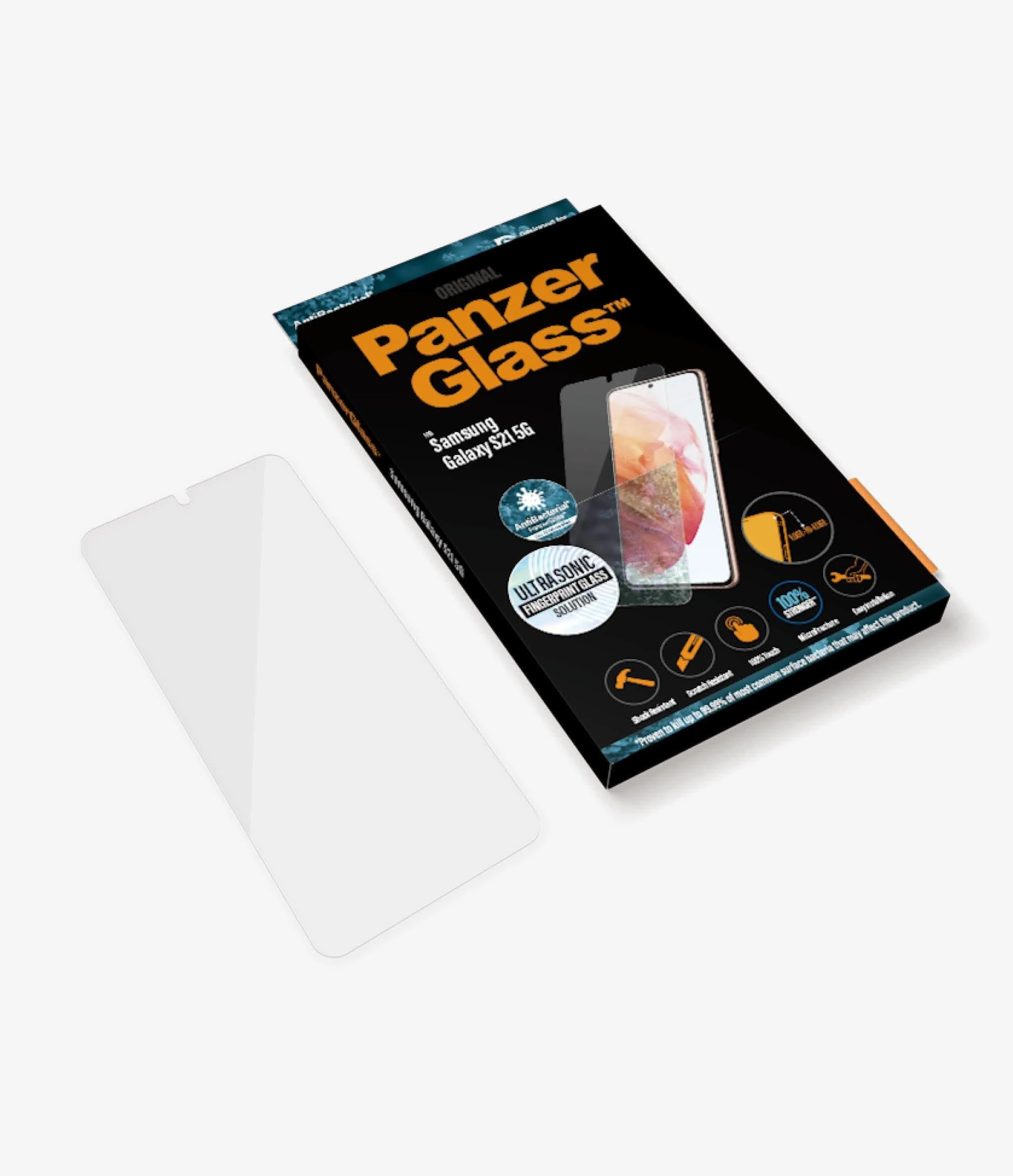Panzer Glass PanzerGlass | Samsung | Galaxy S21 5G | Glass | Clear | Case Friendly