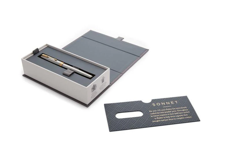 Plunksnakotis Parker Sonnet Stainless Steel GT Fine