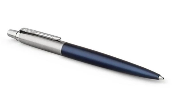 Parker 1953209, Segtukas, Užsegamas ištraukiamas rutulinis rašiklis, Daugkartinis pildymas, Mėlynas, 1 vnt.