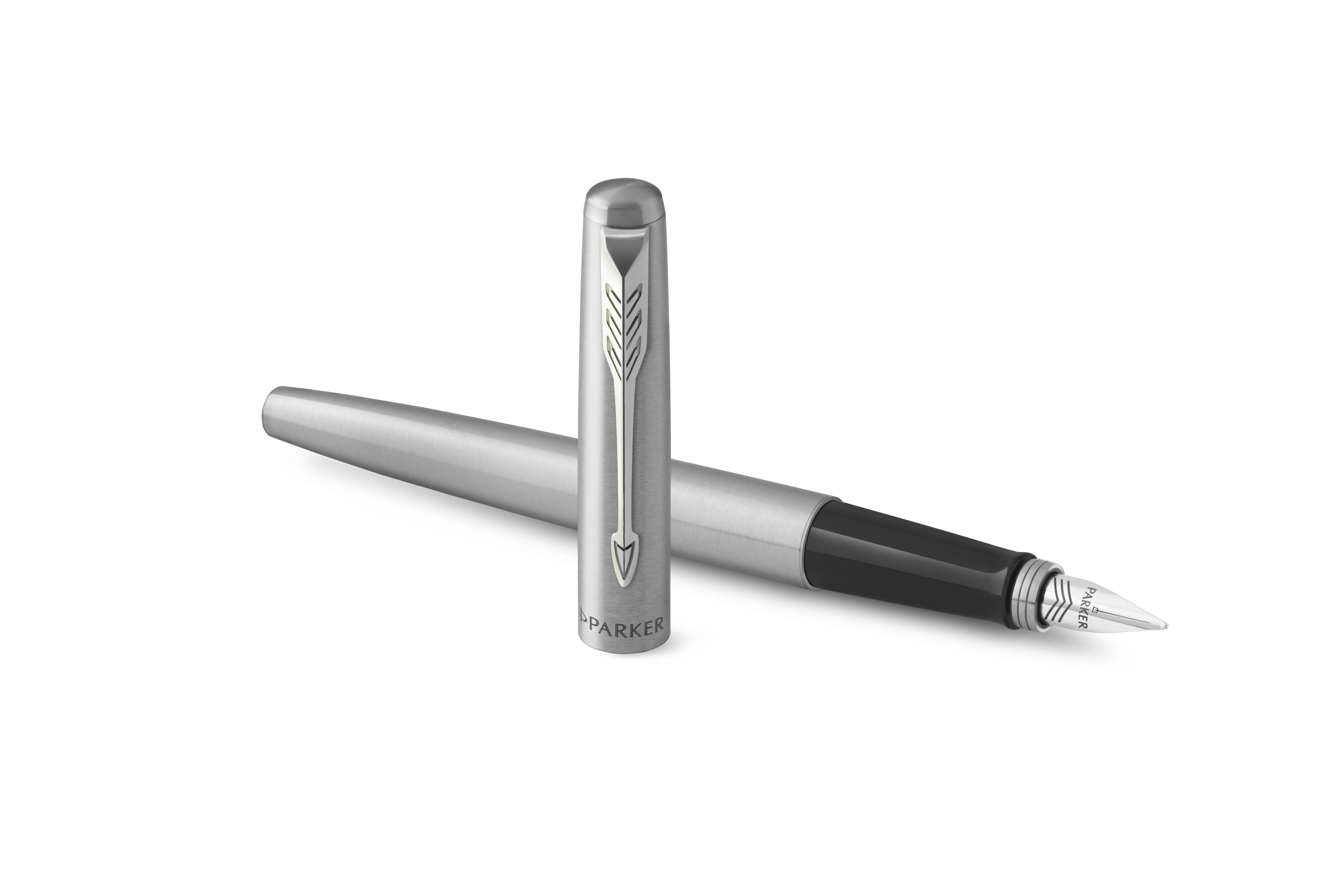 Parker Rinkinys: Plunksnakotis + Tušinukas Jotter Stainless Steel CT - 2093258