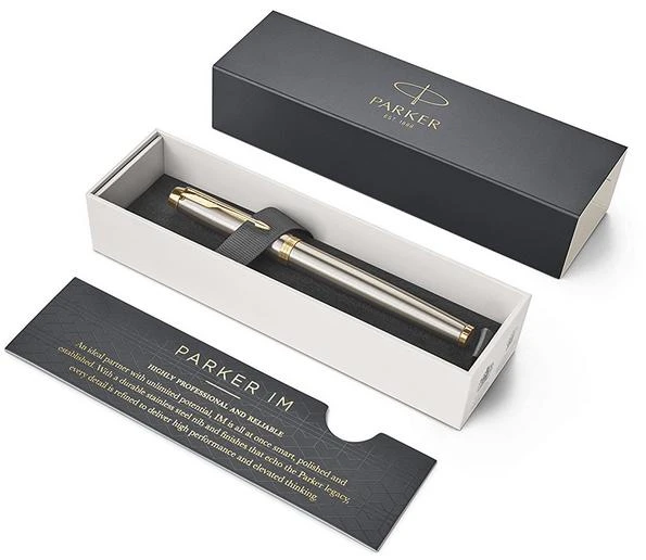 Plunksnakotis Parker IM Brushed Metal GT Fine