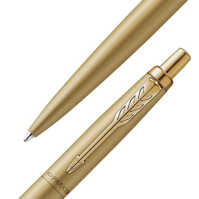 Automatinis tušinukas Parker Jotter XL Monochrome Gold Medium Mėlyna
