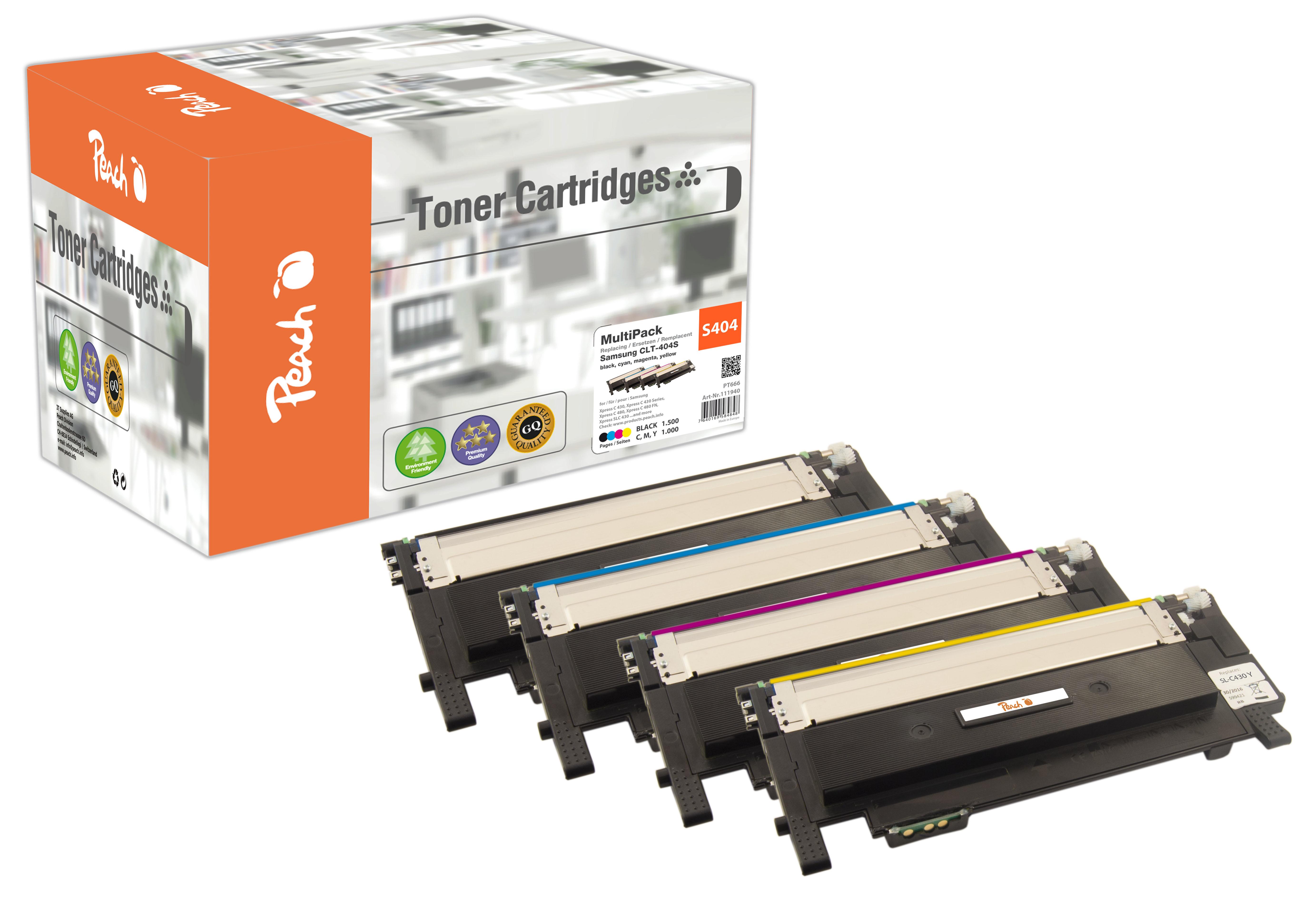 Samsung Peach Toneris CLT-P404C MultiPack REM,COM