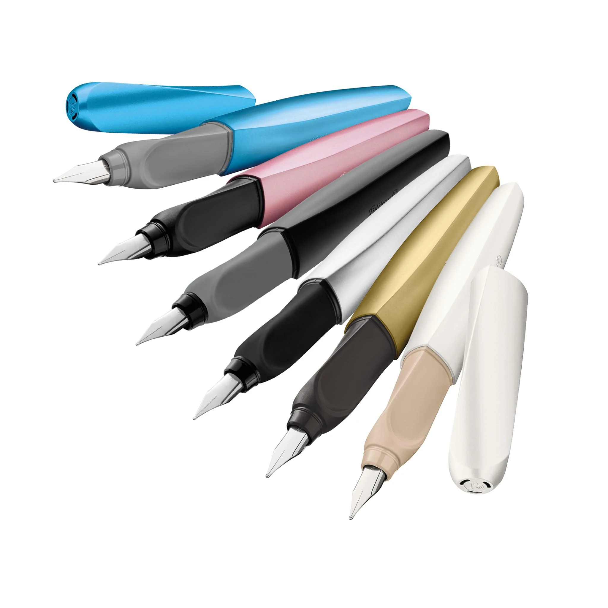 Pelikan Plunksnakotis TWIST P457M rožinis + 2kapsulės bls