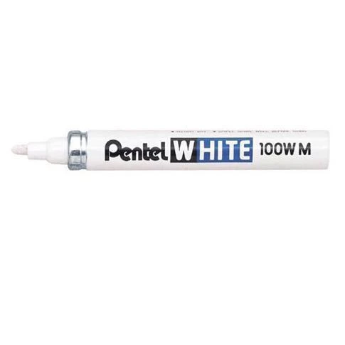 Permanentinis žymeklis PENTEL Baltas, baltos spalvos