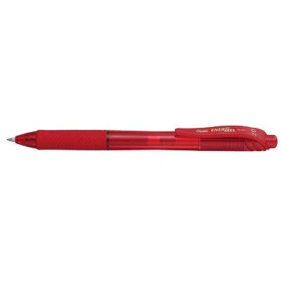 Gelinis rašiklis PENTEL ENERGELX, 0.7 mm., raudona