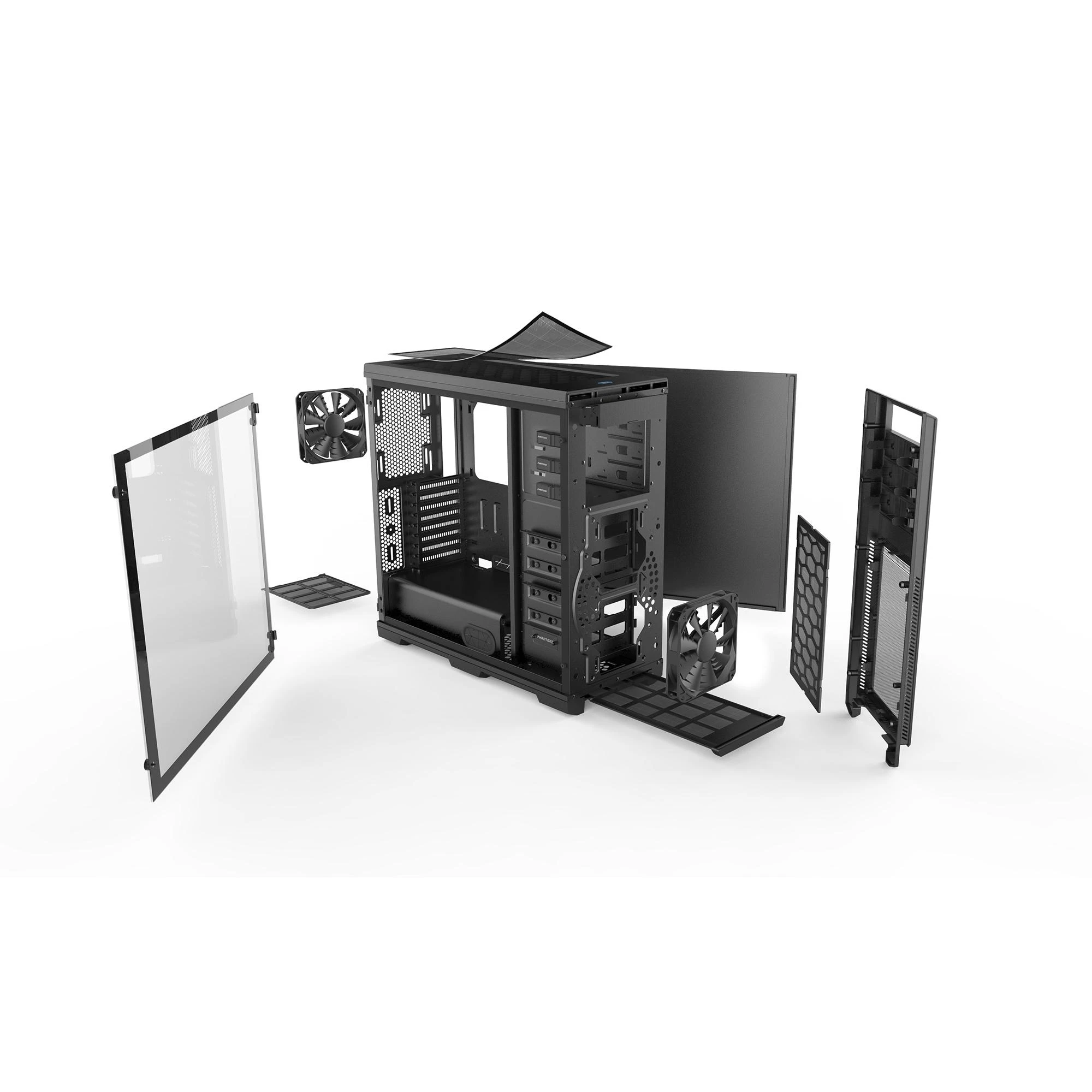 PHANTEKS Enthoo Pro | stiklinis panel