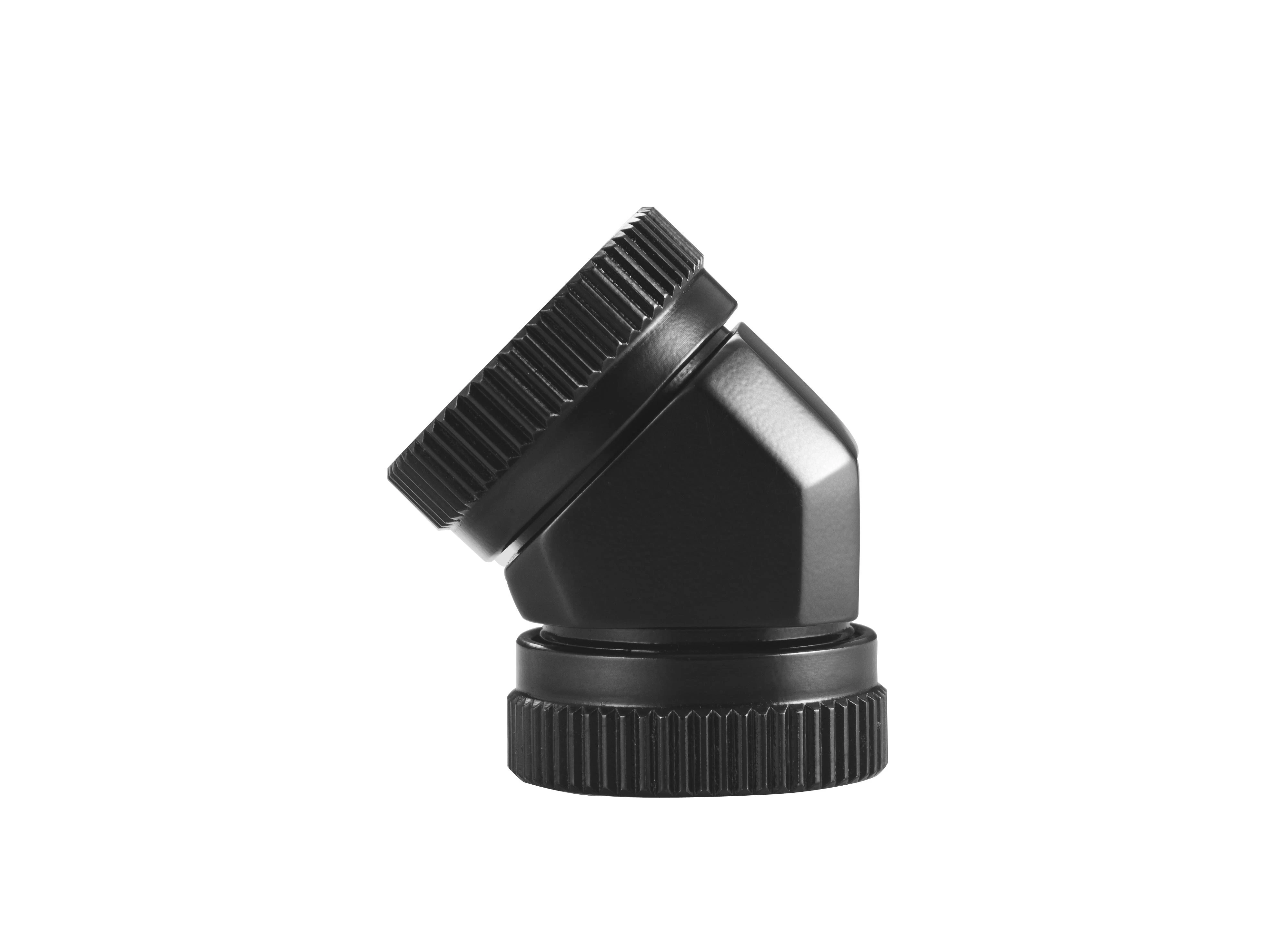PHANTEKS Hard-Tube Adapteris 2x 12mm 45 degrees – juodas