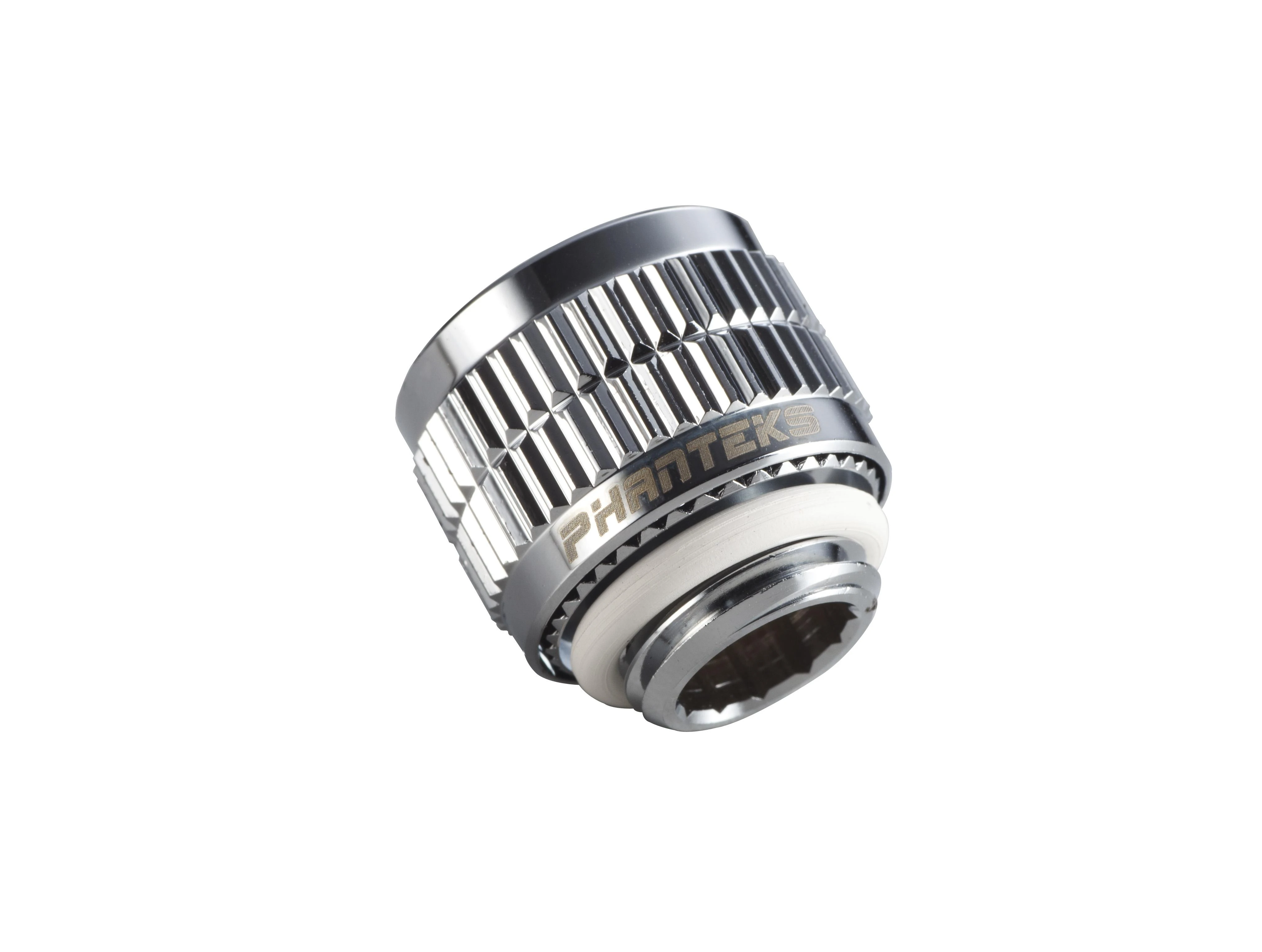 PHANTEKS minkšto vamzdelio jungtis 13/10 mm G1/4" chromuota