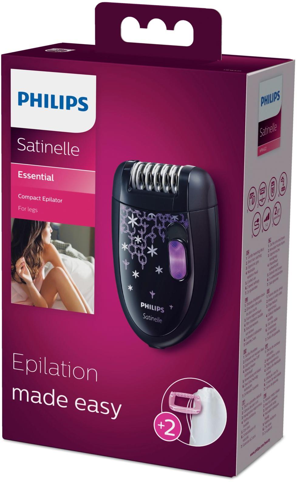 Philips Satinelle Epilator HP6422 / 01 Legs | Varle.lt