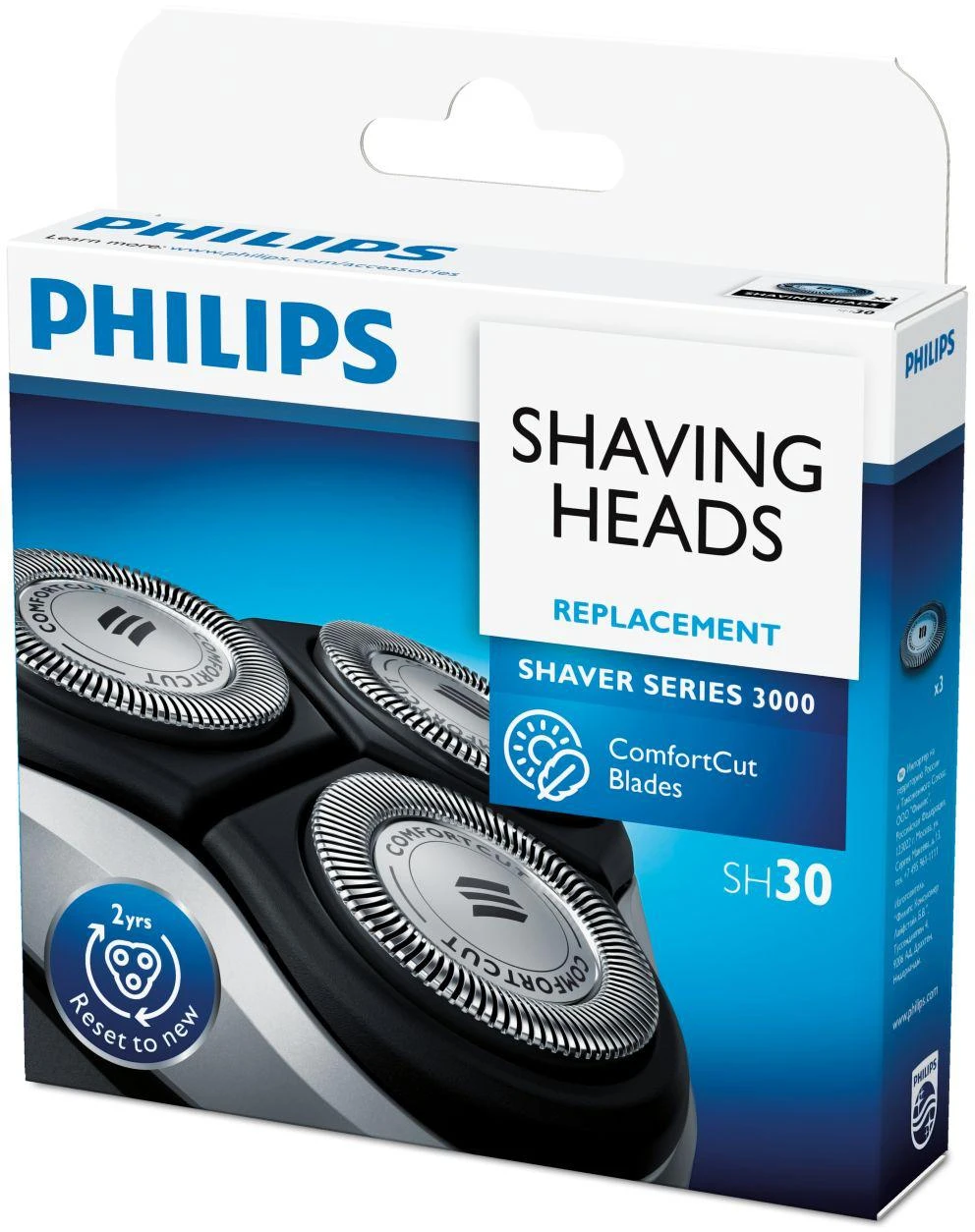 Barzdaskutės PHILIPS SH30/50 Atsarginiai peiliukai (3vnt.)