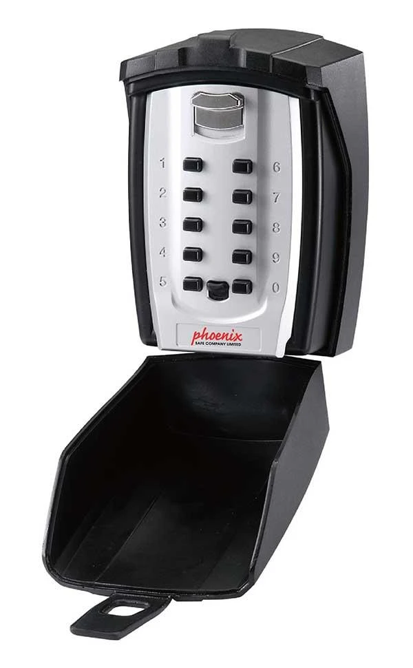 Phoenix Safe Carruzzo Phoenix Seifas Co. KS0003C raktų spintelė / lentyna Metalas Juoda, Sidabras