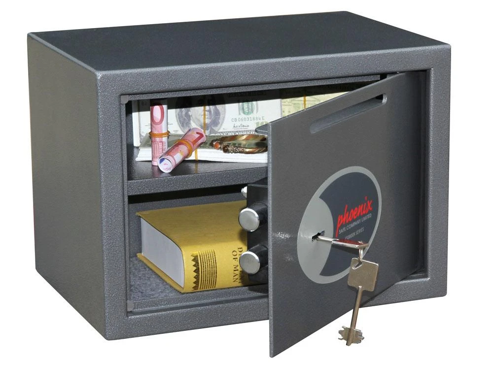 Phoenix Safe Phoenix Seifas Phoenix Seifas Phoenix Seifas Co. SS0802KD sejf 17 l Plienas Grafitowy, Metaliczny