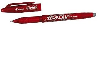 Pilot Pen Trinamasis rašiklis Pultas FRIXION BALL, 0.7 mm, RAUDONA