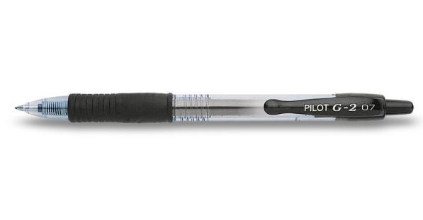 Pilot Pen Gelinis rašiklis Pilot G-2 0,7 mm, juoda
