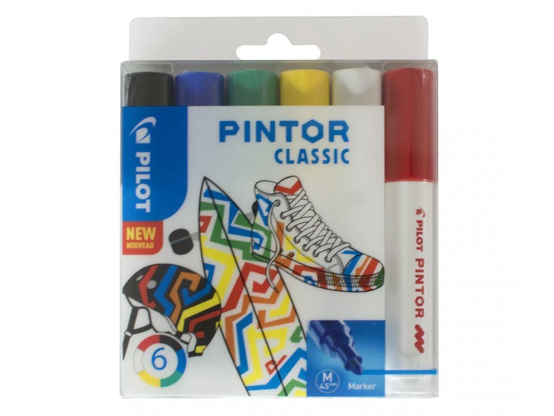 Pilot Pintor žymeklių rinkinys dėžutėje