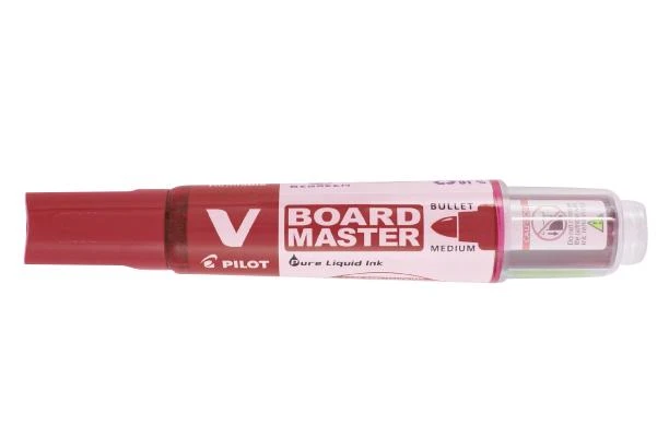 Pilot Pen Žymeklis baltai lentai Pilot V Board master 2,3 mm, raudona