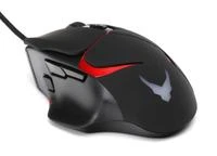 Pelė VARR Gaming V-360 su laidu, juodos spalvos